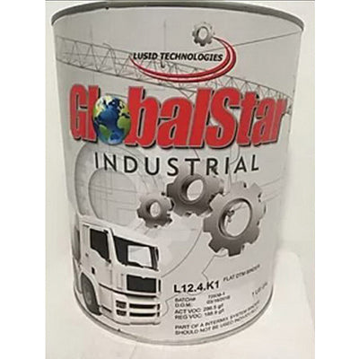 Globalstar L124K1 High Gloss Low VOC Flat DTM Polyurethane Binder, 1 gal Can, Whitish
