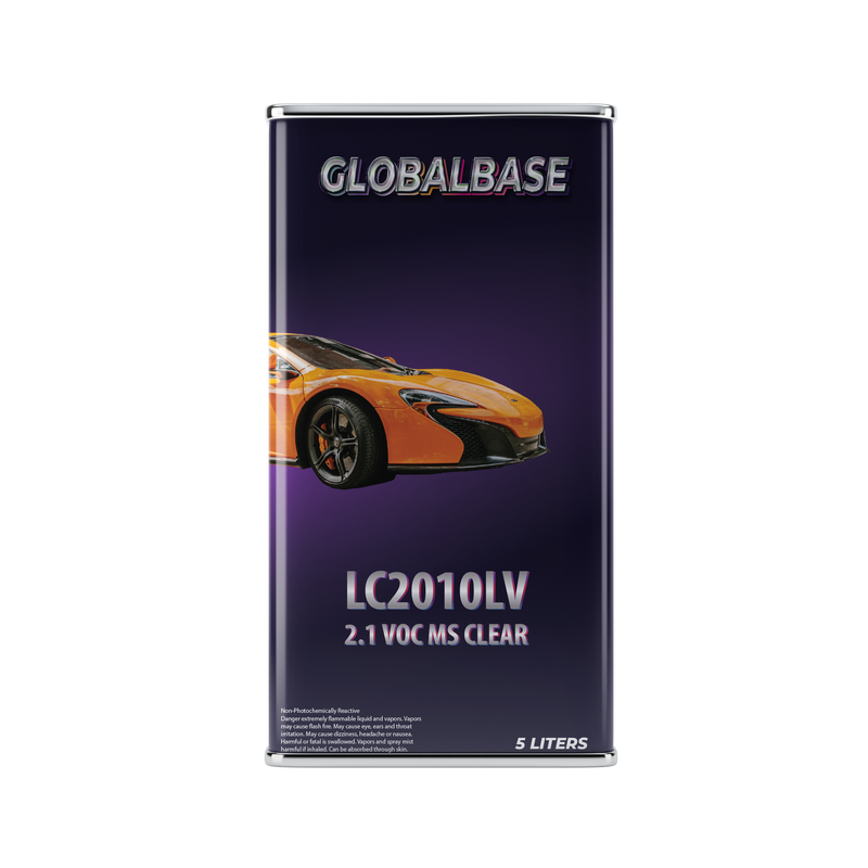 Globalbase Euro Clear Coat LC2010LV-5 5L Low VOC 2:1 Clear