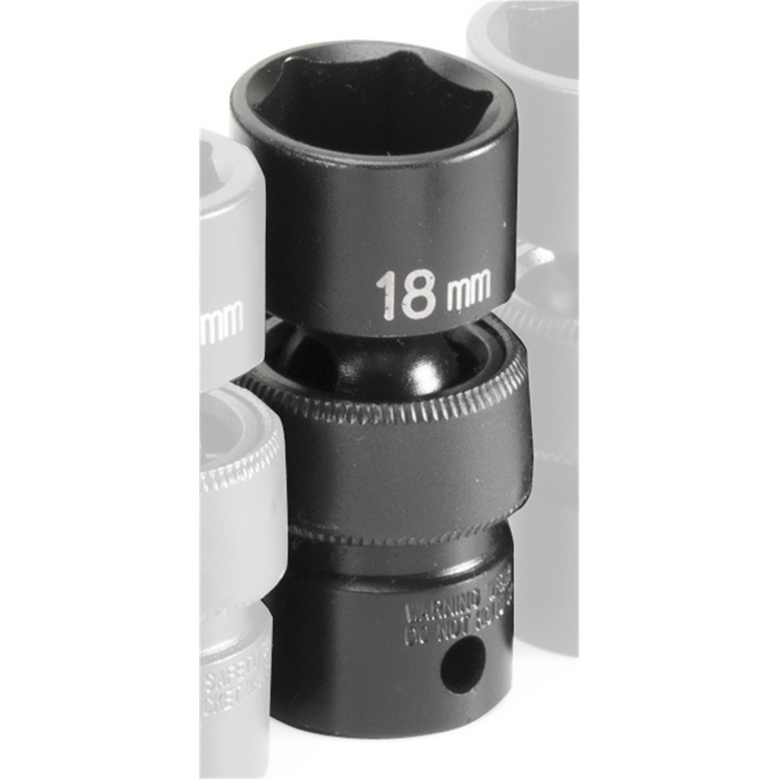 Grey Pneumatic Socket Sets 3/8" Drive x 18mm St