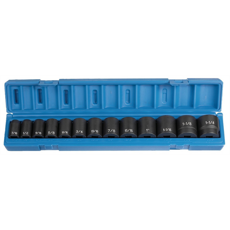 1/2" Drive 13 Piece Standard Set