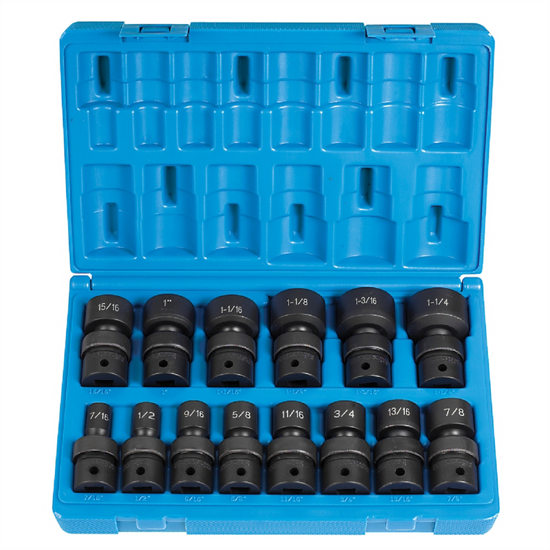 1/2"" Dr. 14 Pc. Std. Length Frac.Univ.