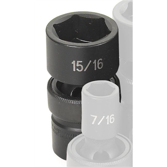 Grey Pneumatic Socket Sets 1/2" Drive x 15/16"