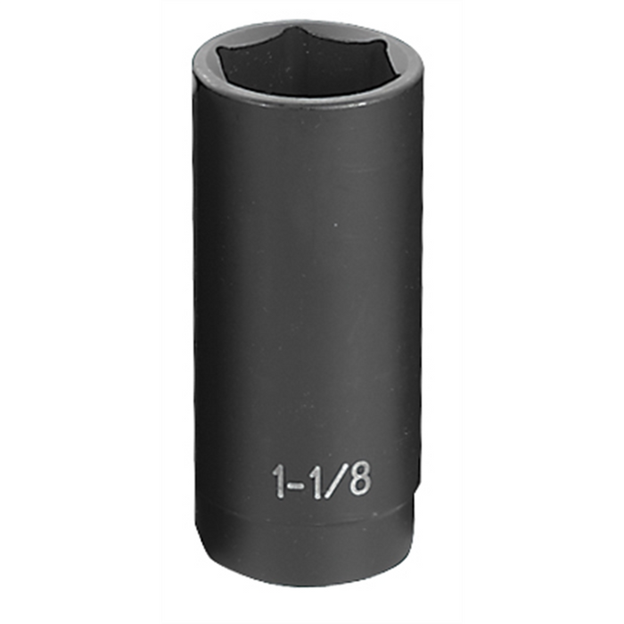 Grey Pneumatic Socket Sets 1/2" Drive x 1-1/8" Deep