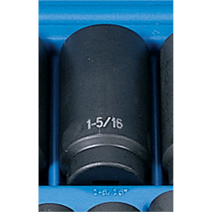 Grey Pneumatic Socket Sets 1/2" Drive x 1-5/16" Deep