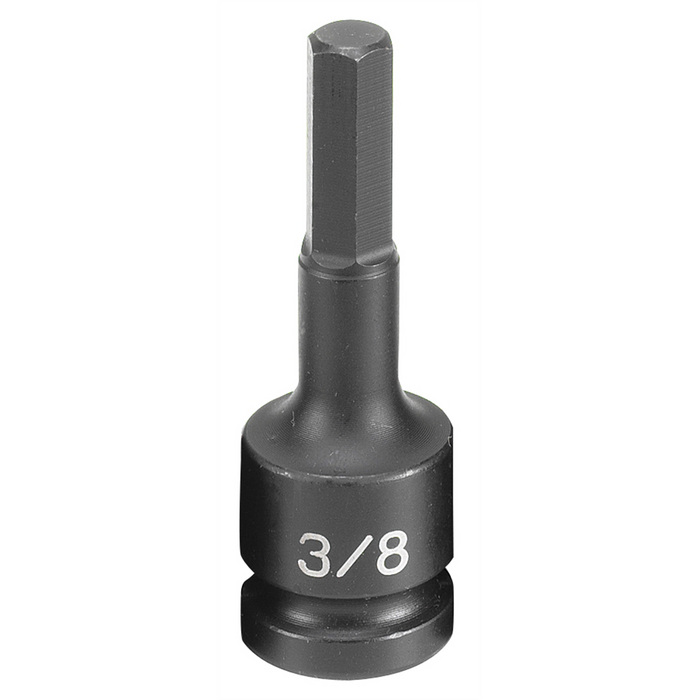 Grey Pneumatic Socket Sets 1/2" Drive x 3/8" Hex Driver