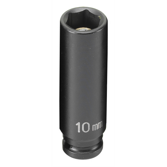 Grey Pneumatic Socket Sets 10MM 1/4D IMP MAG 6PT DP BLK