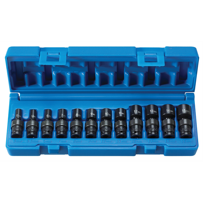 1/4"" Surface Drive 12 Pc. Magnetic Std