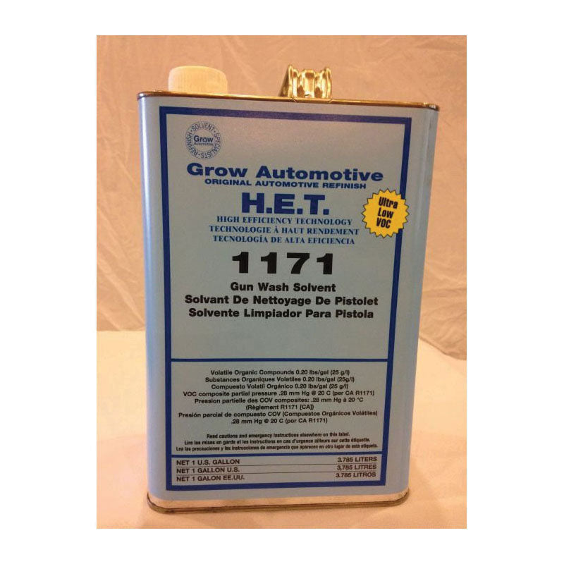 1171-1 Low VOC Gunwash Solvent, 1 gal, Waterbourne (Y/N): No