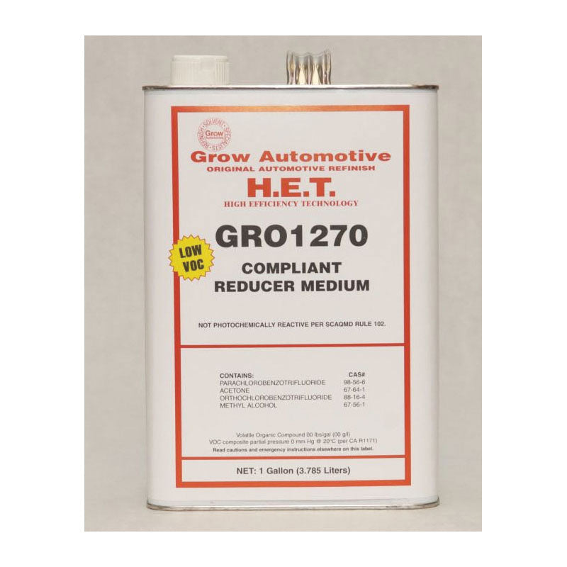 1270-01 Urethane Reducer, 1 gal, Low VOC VOC, Medium Speed/Temperature