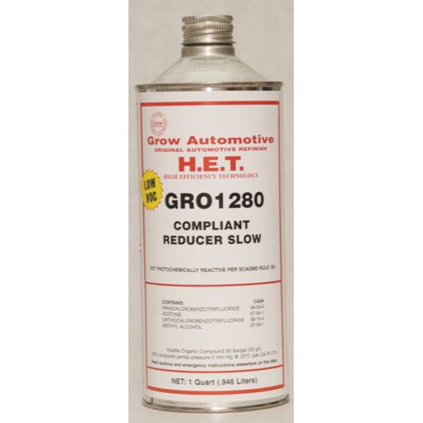 Grow Automotive 1280-04 Slow Dry Compliant Reducer, 1 qt, Liquid
