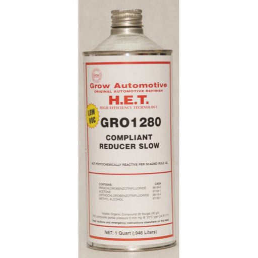 Grow Automotive 1280-04 Slow Dry Compliant Reducer, 1 qt, Liquid