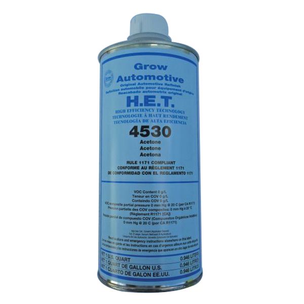 Grow Automotive 4530-04 Acetone, 1 qt, Liquid