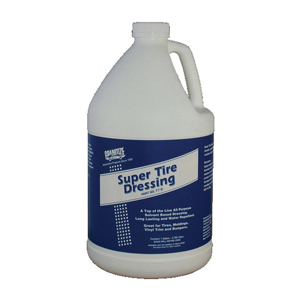 Granitize Products T-7G Super Tire Dressing Series Solvent Based Tire Dressing, 1 gal Bottle, Liquid