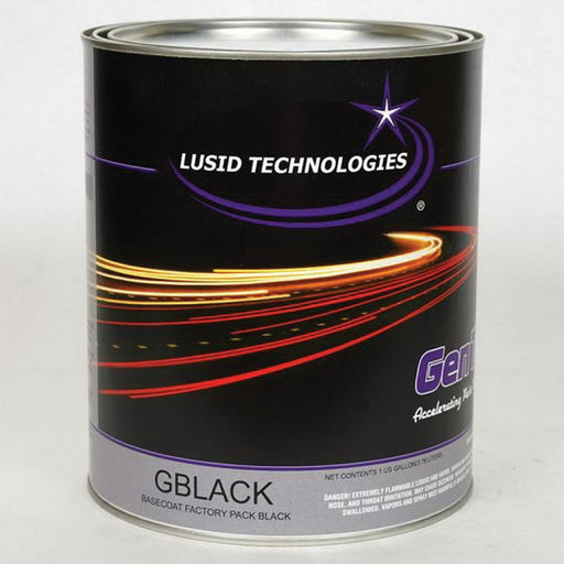 Gentec and Greentec GenTec GBLACKG 3.5 VOC Basecoat, 1 gal Can, Black, 147.1 g/L VOC