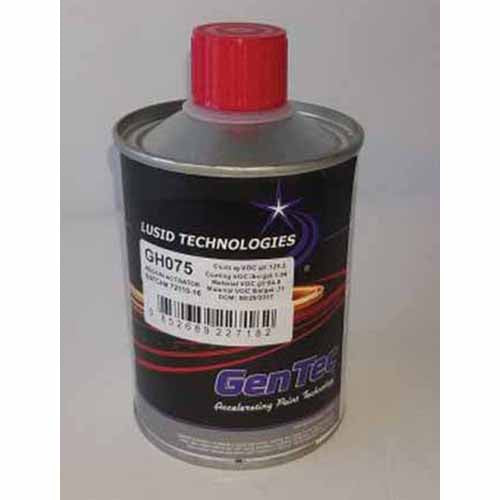 Gentec and Greentec GreenTec GH075(H) Medium Low VOC Activator, 1/2 pt Can, Clear, Liquid