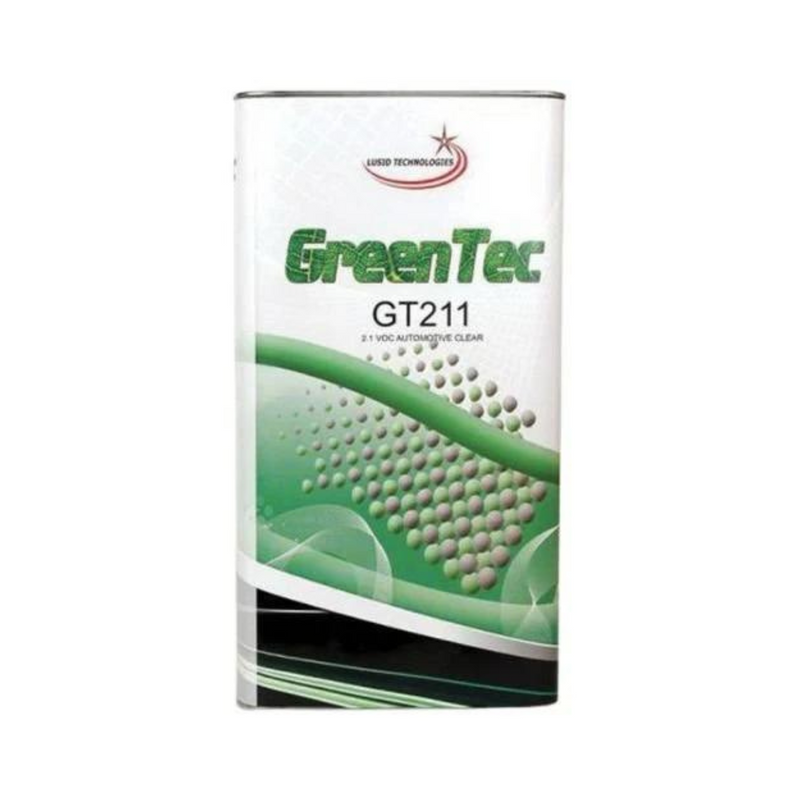 Gentec and Greentec GreenTec GT211Q Premium 2.1 VOC Automotive Clearcoat, 1 qt, Gloss, 2:1:1 Mixing