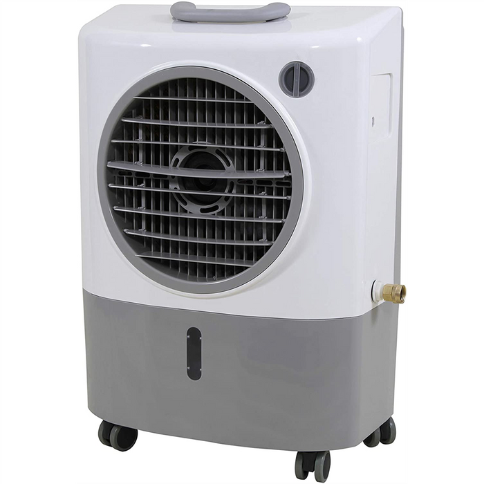 Hessaire Cooling and Heating 1,300 CFM 2-Speed Portable Evaporative Cooler (Swamp Cooler) for 500 sq