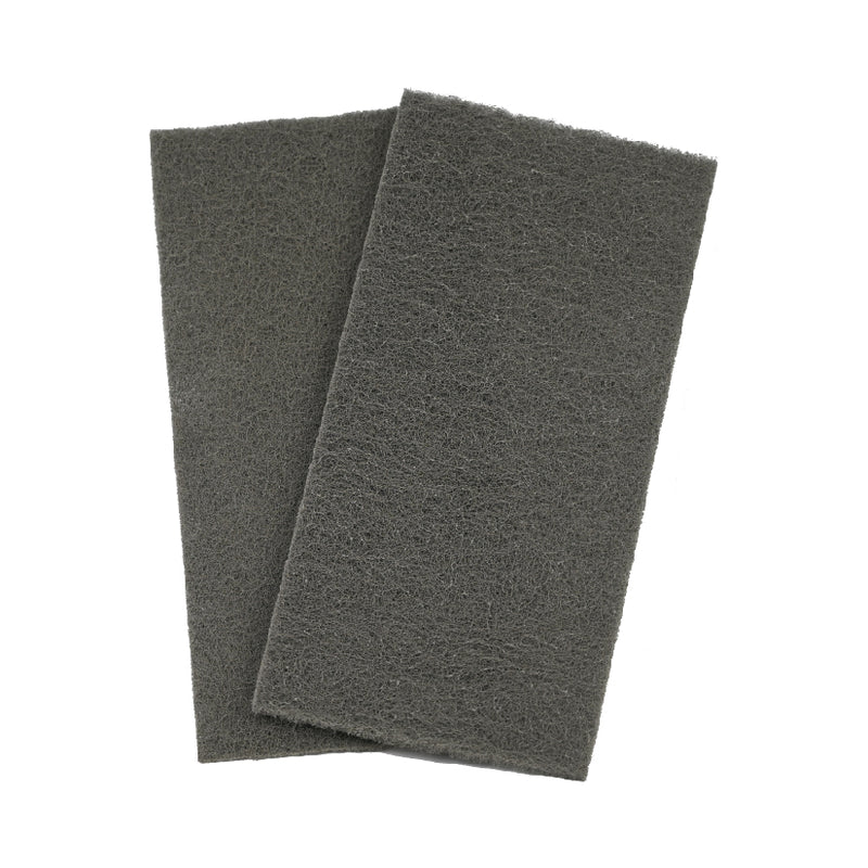 4-1/2"X9" U/F THIN GRAY SCUFF PAD, with Sillicon Carbide Grain(25 pcs per box)