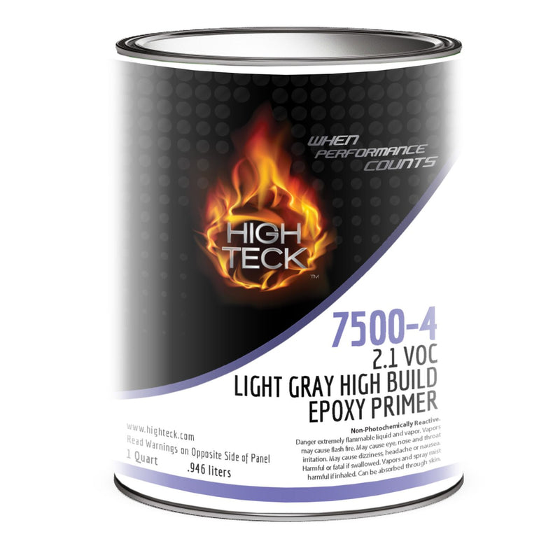 High Teck Products High Teck 7500-4 2.1 VOC Light Gray High Build Epoxy Primer