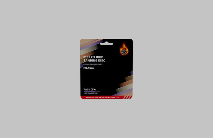 High Teck 6" NH GRIP FLEXIBLE DISCS (GRITS 1000,1200,1500,2000)(4 pcs per box)