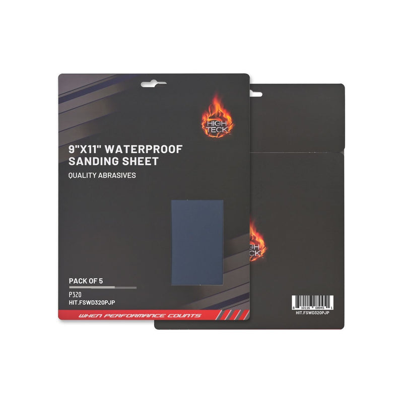 FSWD320PJP 9"x11" Waterproof Sanding Sheet P320, 5 Pack