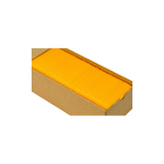 High Teck Products High Teck 1205Y Spreader, 5 in W, Plastic, Yellow, Tapered Edge
