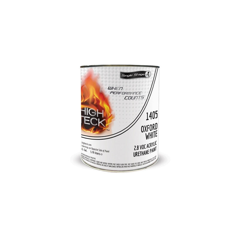 1405-1 1 Gal Oxford White Acrylic Urethane Single Stage Paint