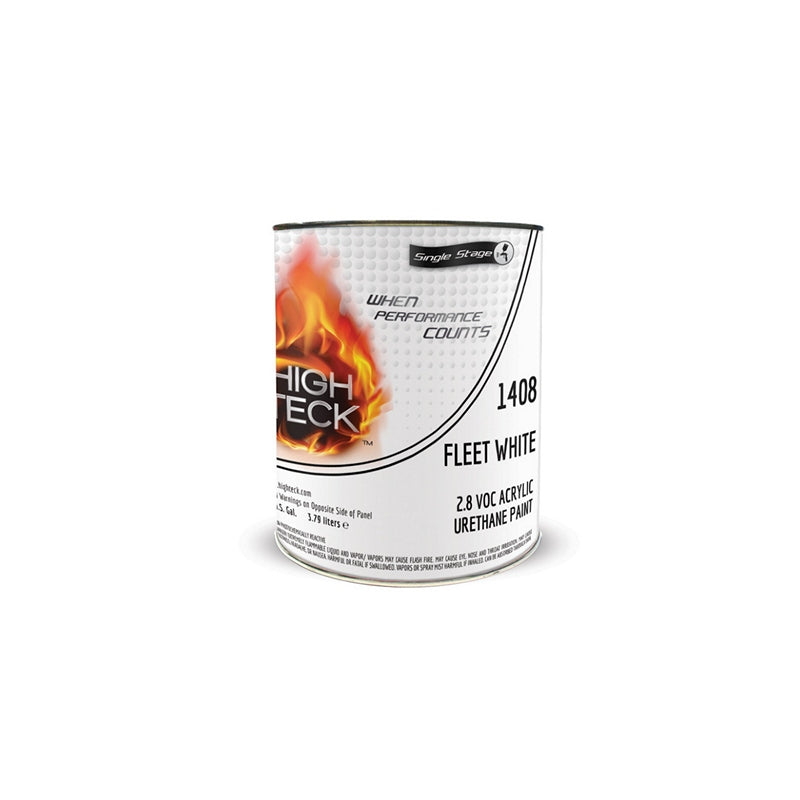 1408-1 1 Gal Fleet White Acrylic Urethane Single Stage Paint