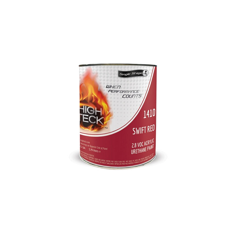 1410-1 1-gal Swift Red Acrylic Urethane Paint - fast-dry, high-solids topcoat