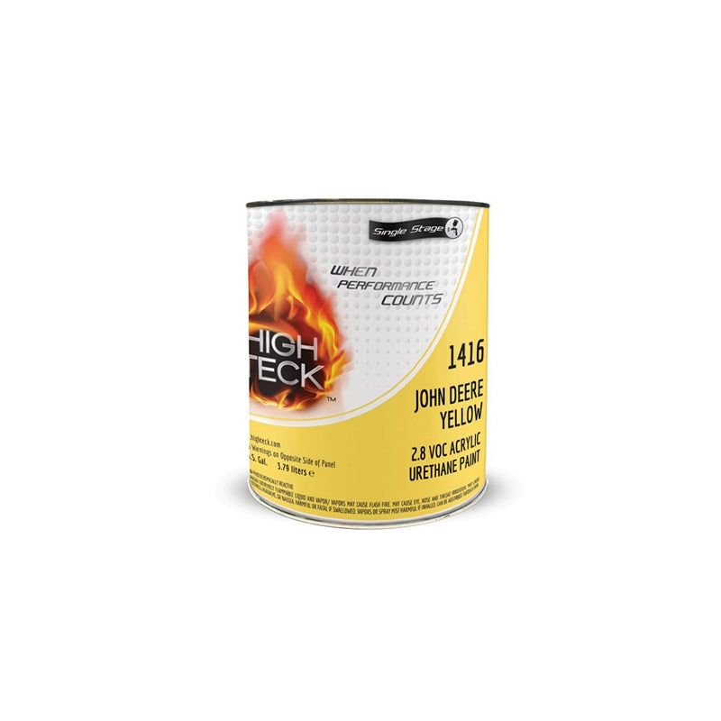 1416-1 1-gal John Deere Yellow Acrylic Urethane Paint - fast-dry, high-solids