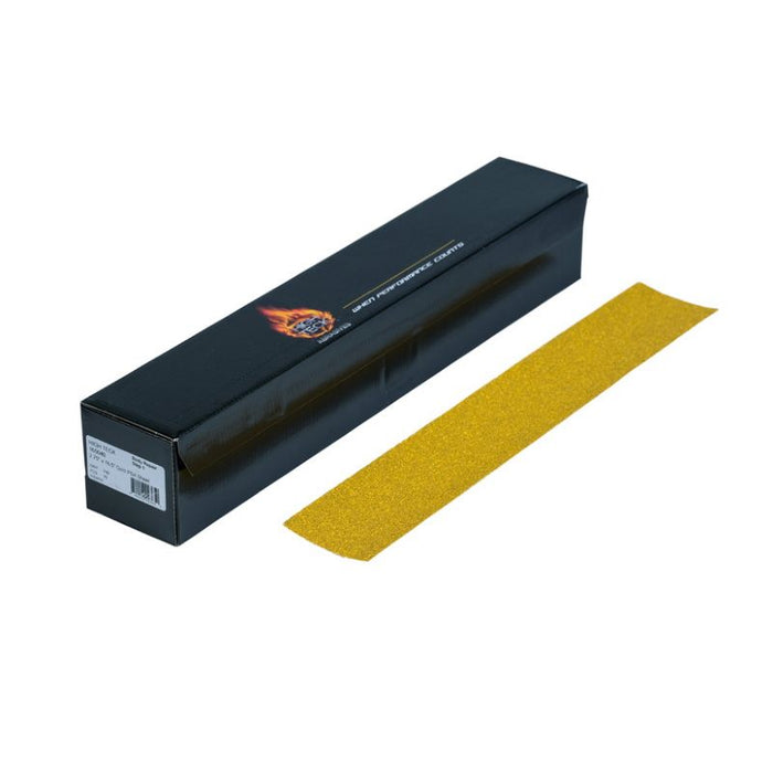 High Teck 165040 Premium File Board Paper, 16.5 in L x 2.75 in W, P40 Grit, Aluminum Oxide, Gold, PS — view 2
