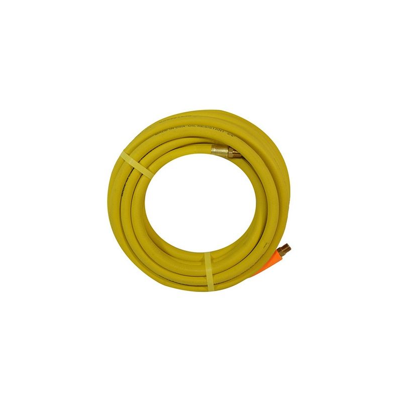 Legacy High Teck 25 ft Vinyl Air Hose HFZ3825YW2 3/8 in ID, 300 psi Working Pressure, Lightweight