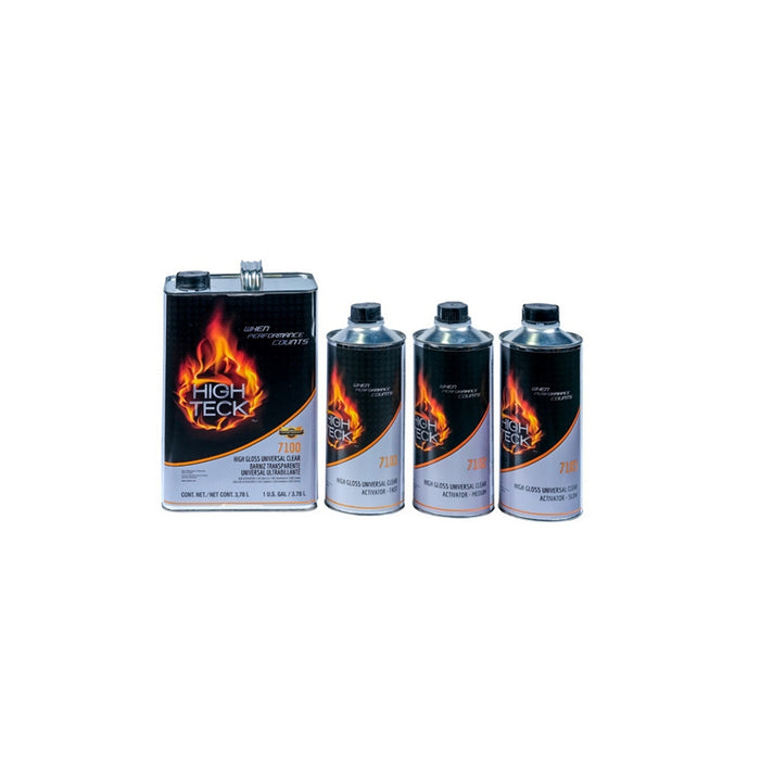 High Teck Products High Teck 7102-4 Medium Activator, 1 qt, Liquid, Use With: 7100 High Gloss Univer — view 3