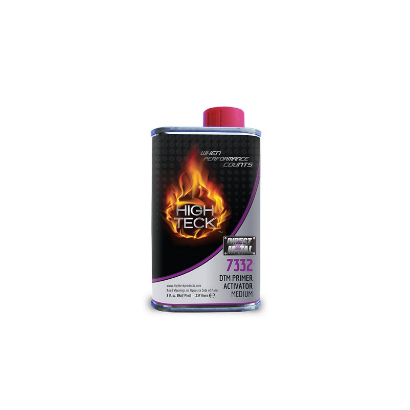 High Teck Products High Teck 7332-16 Medium Activator, 1/2 pt, Colorless, Liquid, Use With: 7330 DTM