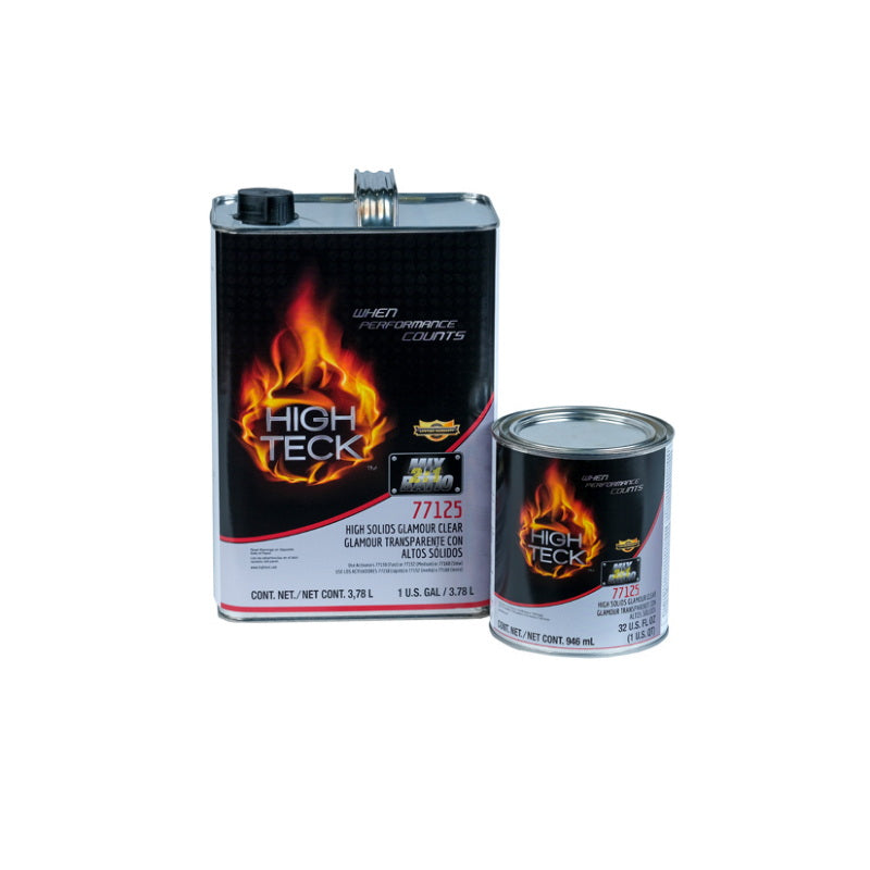 High Teck Products High Teck 77125-1 High Solids Glamour Clear, 1 gal, Clear, Liquid, 4.3 lb/gal VOC — view 3