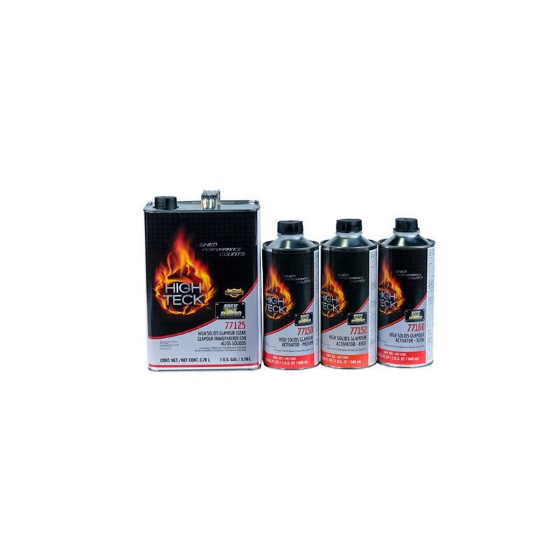 High Teck Products High Teck 77150-4 Medium Activator, 1 qt, Liquid, Use With: 77125 High Solids Gla — view 3