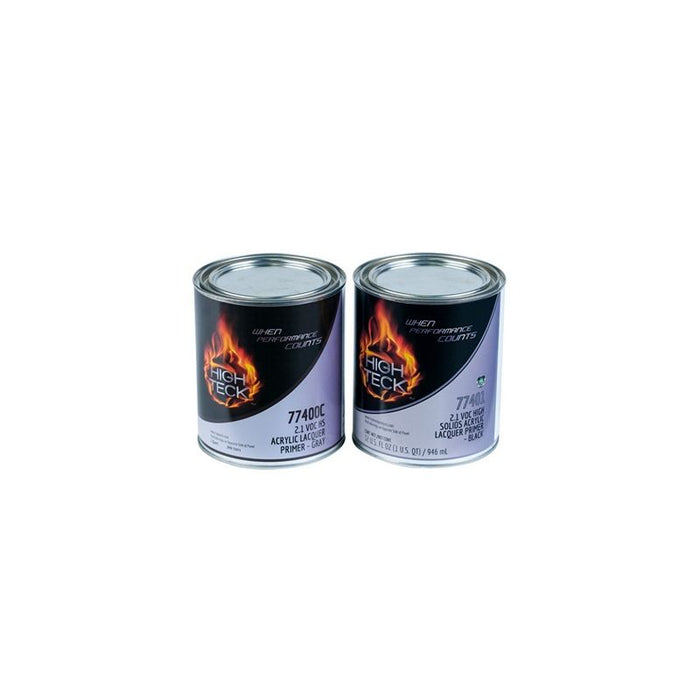 High Teck Products High Teck 77400C-4 High Solids Acrylic Lacquer Primer, 1 qt, Gray, 2.1 lb/gal VOC — view 4