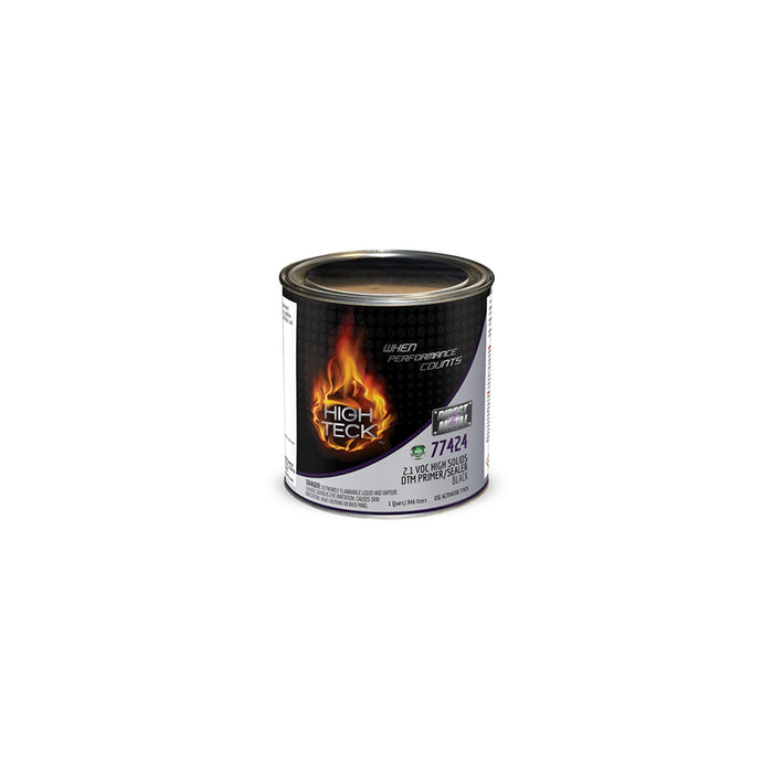 High Teck High Solids Primer/Sealer 77424-4 1 qt Black - 2K epoxy for quick sanding