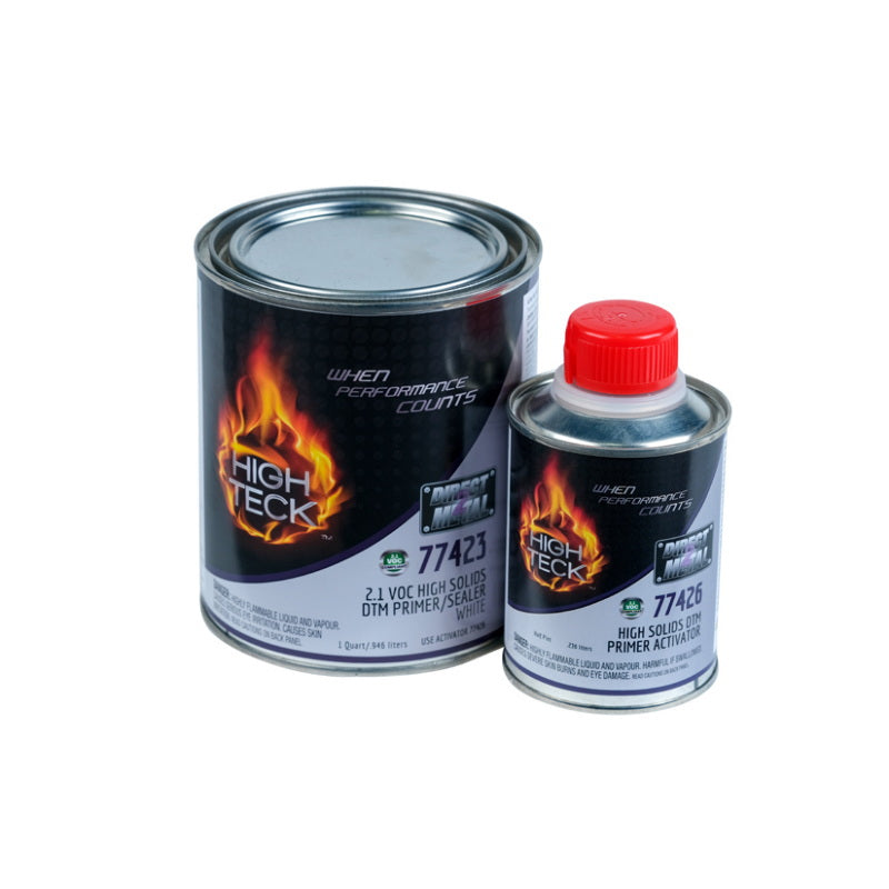 High Teck Products High Teck 77426-16 Activator, 1/2 pt, Liquid, Use With: 2.1 VOC High Solids DTM P — view 3
