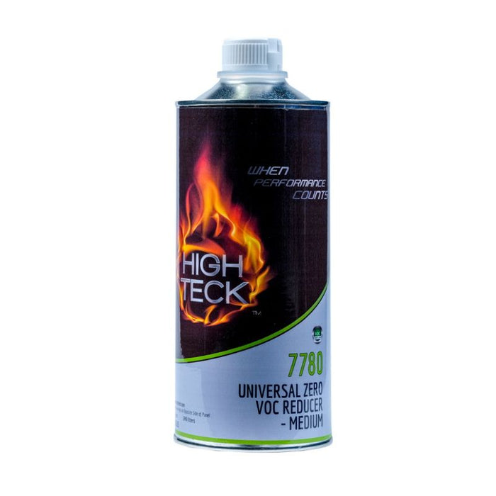 High Teck 7780-4 Universal Medium Zero VOC Urethane Reducer, 1 qt, Clear, Liquid — view 2