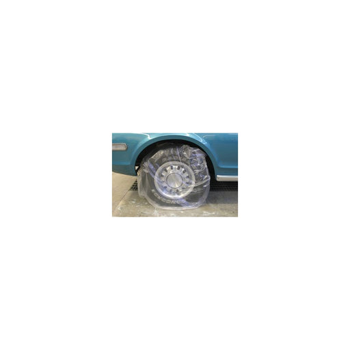 High Teck Products High Teck 810 Wheel Masker, 45 in L x 40 in W x 0.7 mil in THK, Plastic — view 2