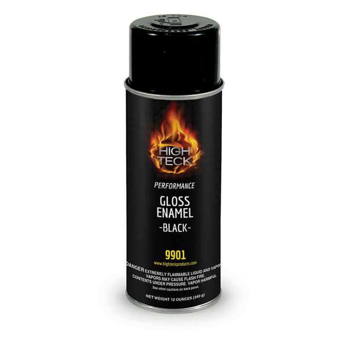 High Teck™ 9901 Performance Series Enamel, 12 oz, Aerosol Can, Gloss Black