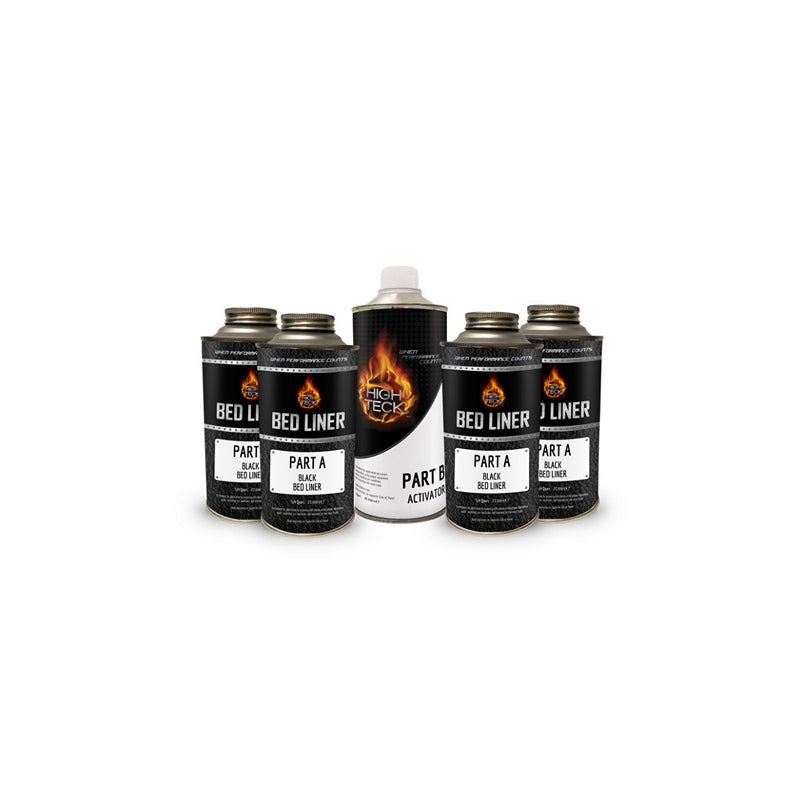 High Teck Products High Teck BL100 National Rule Standard Truck Bed Liner Kit, Black, 3.24 lb/gal VO