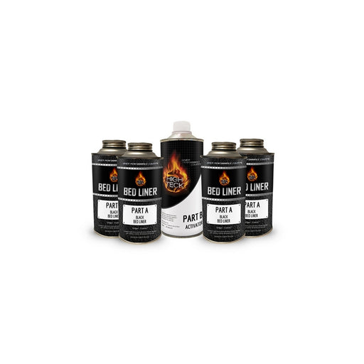 High Teck Products High Teck BL100 National Rule Standard Truck Bed Liner Kit, Black, 3.24 lb/gal VO