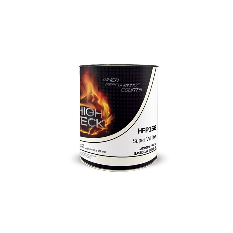 HFP158-1 Urethane Basecoat, Super White, 1 gal