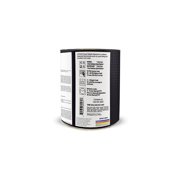 High Teck Products High Teck HFP256-1 Series HFP National Rule Urethane Basecoat, 1 gal, Pewter Meta — view 3