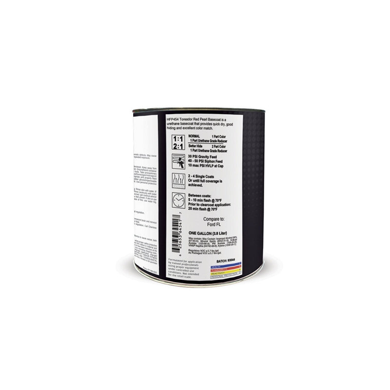 High Teck Products High Teck HFP454-1 Series HFP National Rule Urethane Basecoat, 1 gal, Torredor Re — view 3