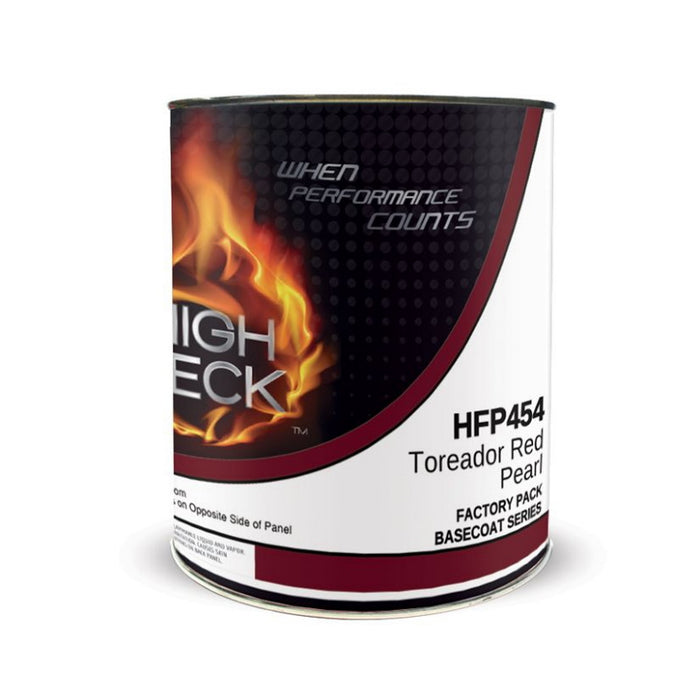 High Teck HFP454-4 Urethane Basecoat, Torredor Red, 1 qt National Rule