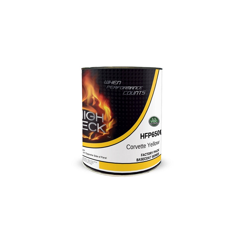 HFP650C-1 Low VOC Urethane Basecoat, Corvette Yellow, 1 gal