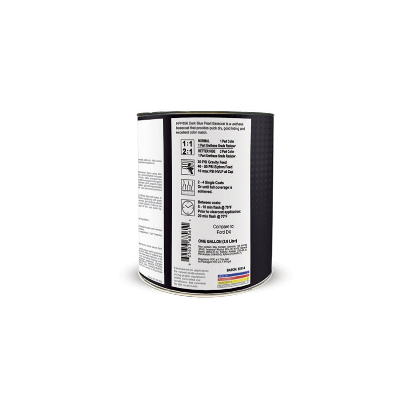 High Teck Products High Teck HFP856-1 Series HFP National Rule Urethane Basecoat, 1 gal, Dark Blue P — view 3